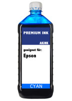 Akink Tinte f&uuml;r Epson T6642 cyan - 1 Liter