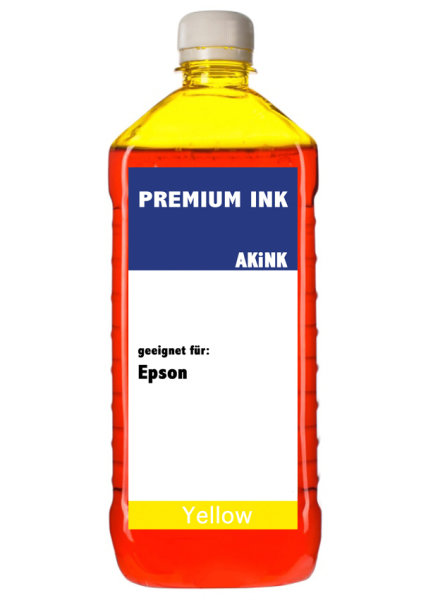 Akink Tinte f&uuml;r Epson T6644 yellow - 1 Liter