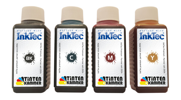 InkTec Tinte f&uuml;r Canon PGI-580 CLI-581 - 4x 500ml